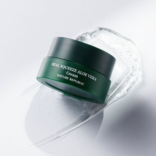 [NATURE REPUBLIC] Real Squeeze Aloe Vera Cream 50ml - Daebak