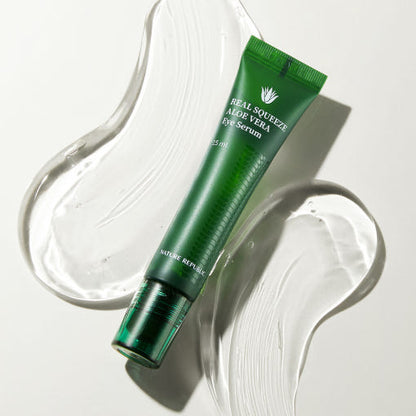 [NATURE REPUBLIC] Sérum para os olhos de aloe vera Real Squeeze 15ml