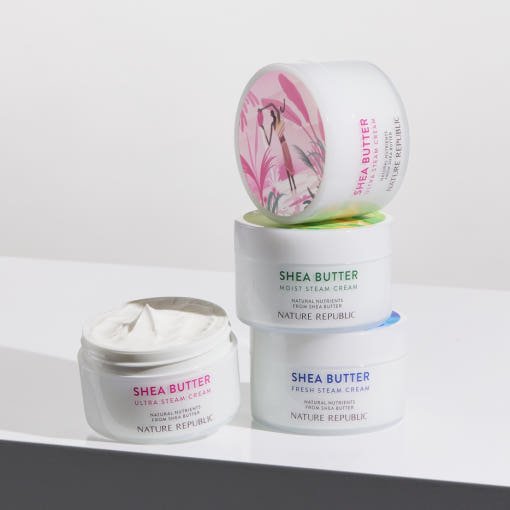 [NATURE REPUBLIC] Shea Butter Steam Cream 100ml (3type) - Daebak