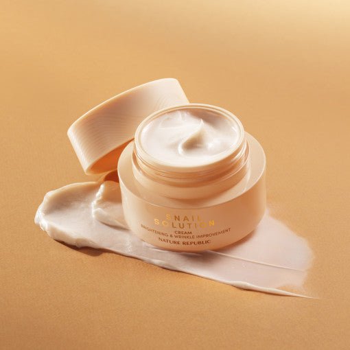 NATURE REPUBLIC Snail Solution Cream 52ml - Daebak