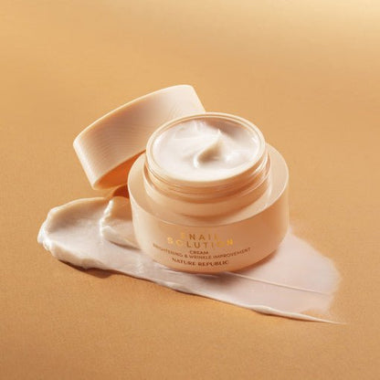 NATURE REPUBLIC Snail Solution Cream 52ml - Daebak
