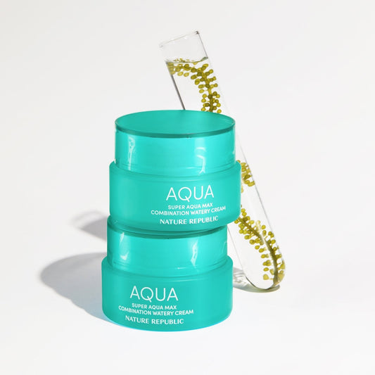 Nature Republic Super Aqua Max Combination Watery Cream (Combination Skin) - Daebak