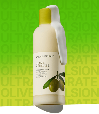 [NATURE REPUBLIC] Ultra Hydrate Olive Emulsion 180ml - Daebak
