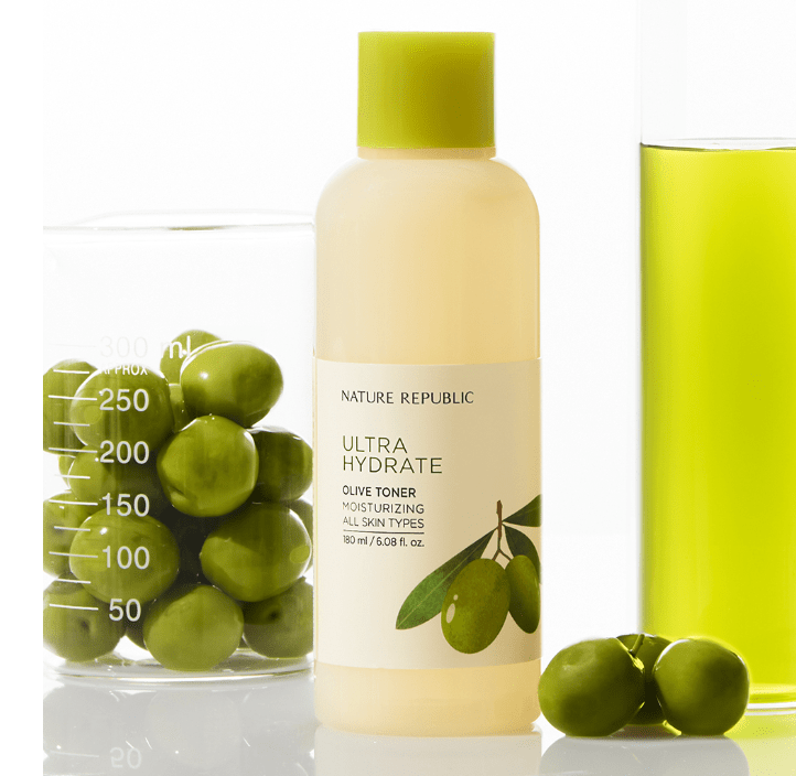 [NATURE REPUBLIC] Ultra Hydrate Olive Toner 180ml - Daebak