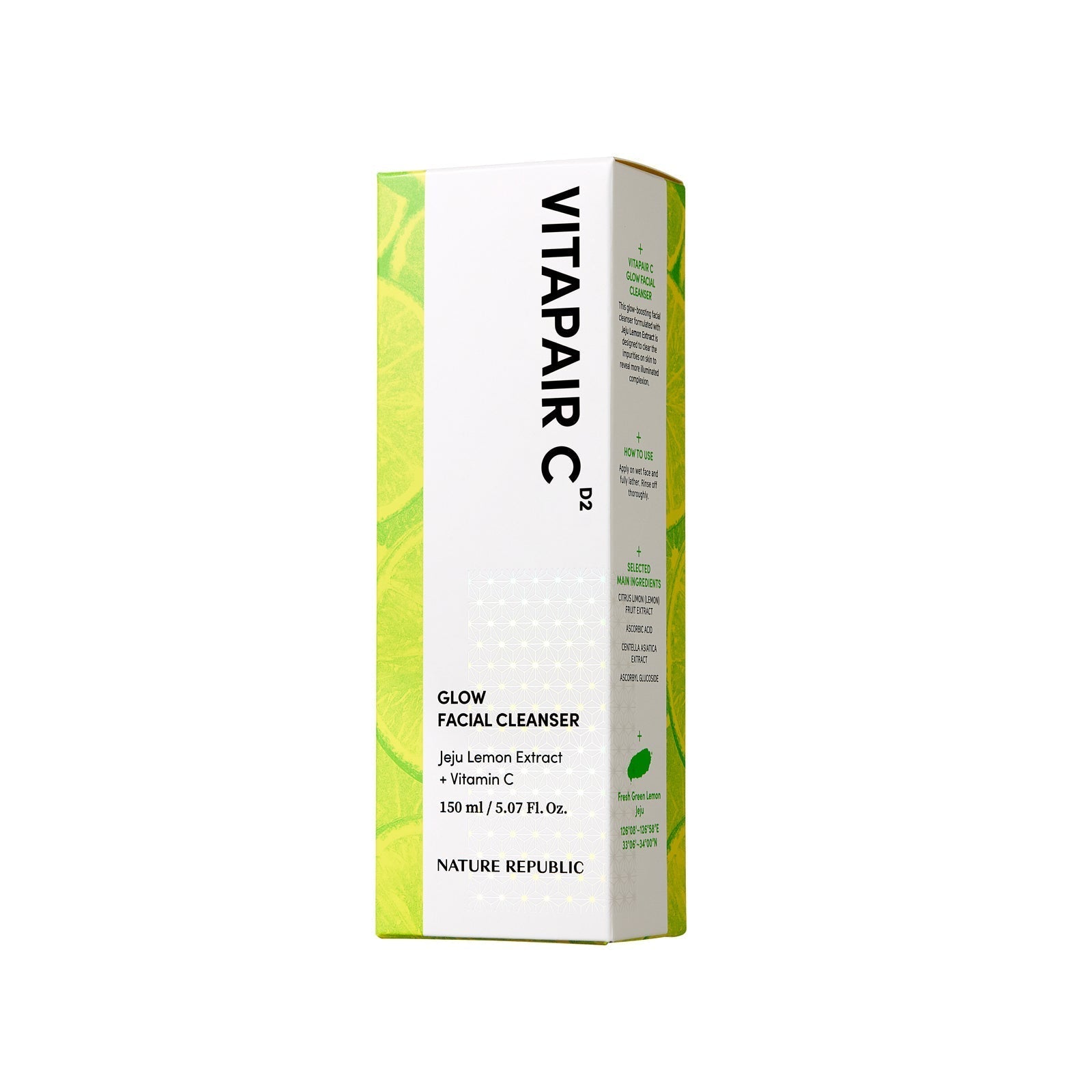 Nature Republic Vitapair C Glow Facial Cleanser - Daebak