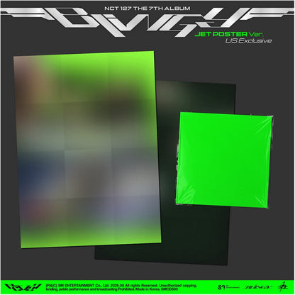 NCT 127 – 7th Album Blingy (Jet Poster Ver. CD) - Daebak