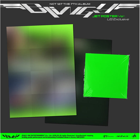 NCT 127 – 7th Album Blingy (Jet Poster Ver. CD) - Daebak