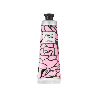 Nature Republic Hand & Nature Rich Hand Cream Soapy Flower