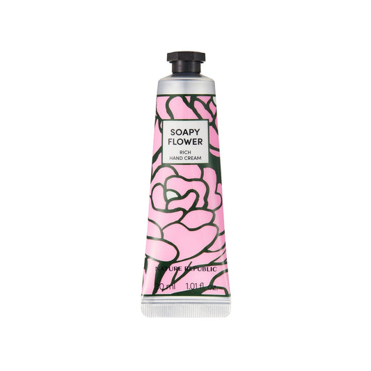 Nature Republic Hand & Nature Rich Hand Cream Soapy Flower