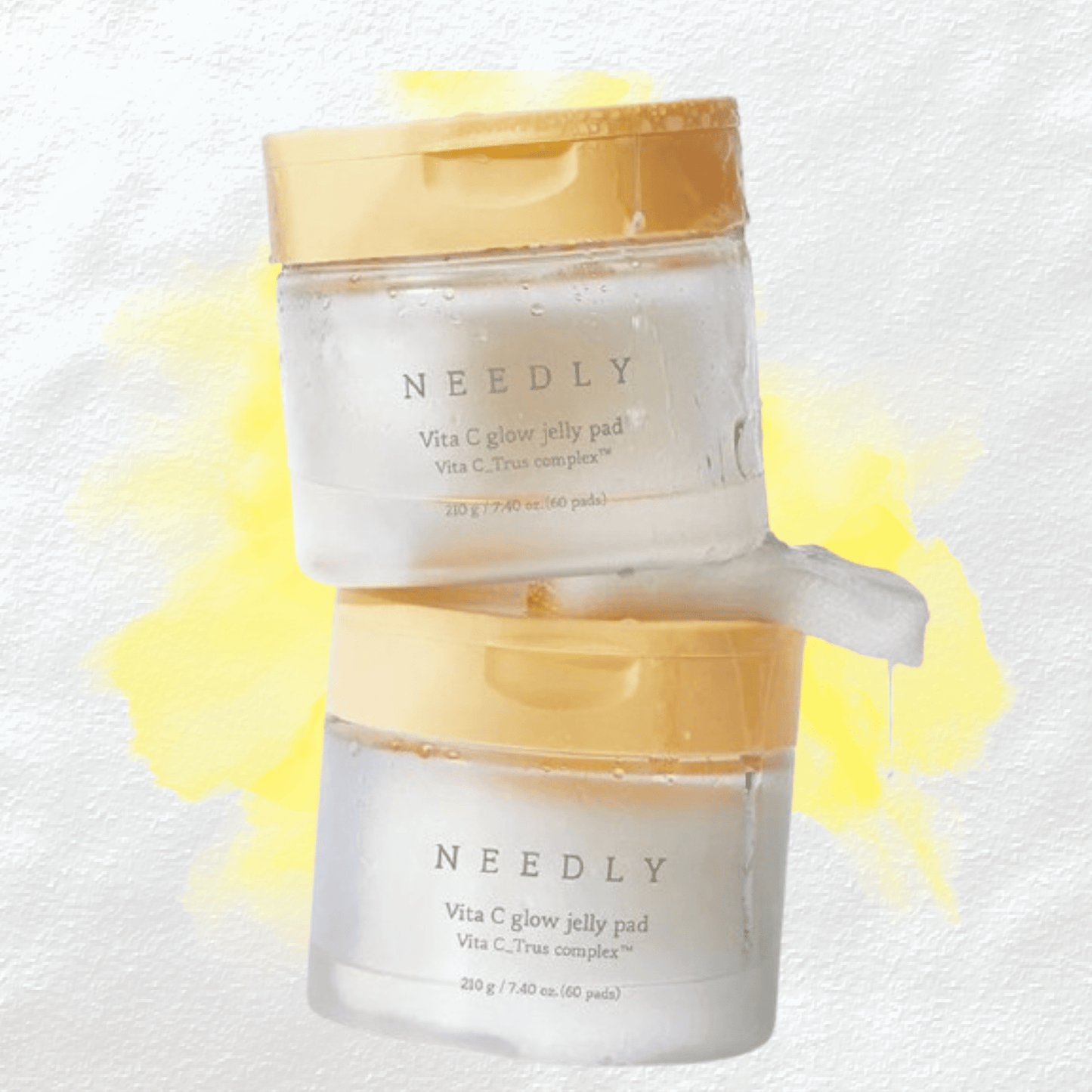 NEEDLY - Vita C Glow Jelly Pad (60ea) 210g - Daebak
