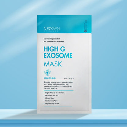 NEOGEN Dermalogy High G Exosome Mask Sheet 39g X 5ea - Daebak