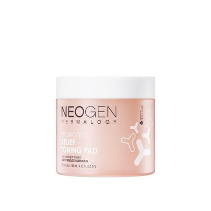 NEOGEN Probiotics Relief Toning Pad 140ml (50 Pads) - Daebak
