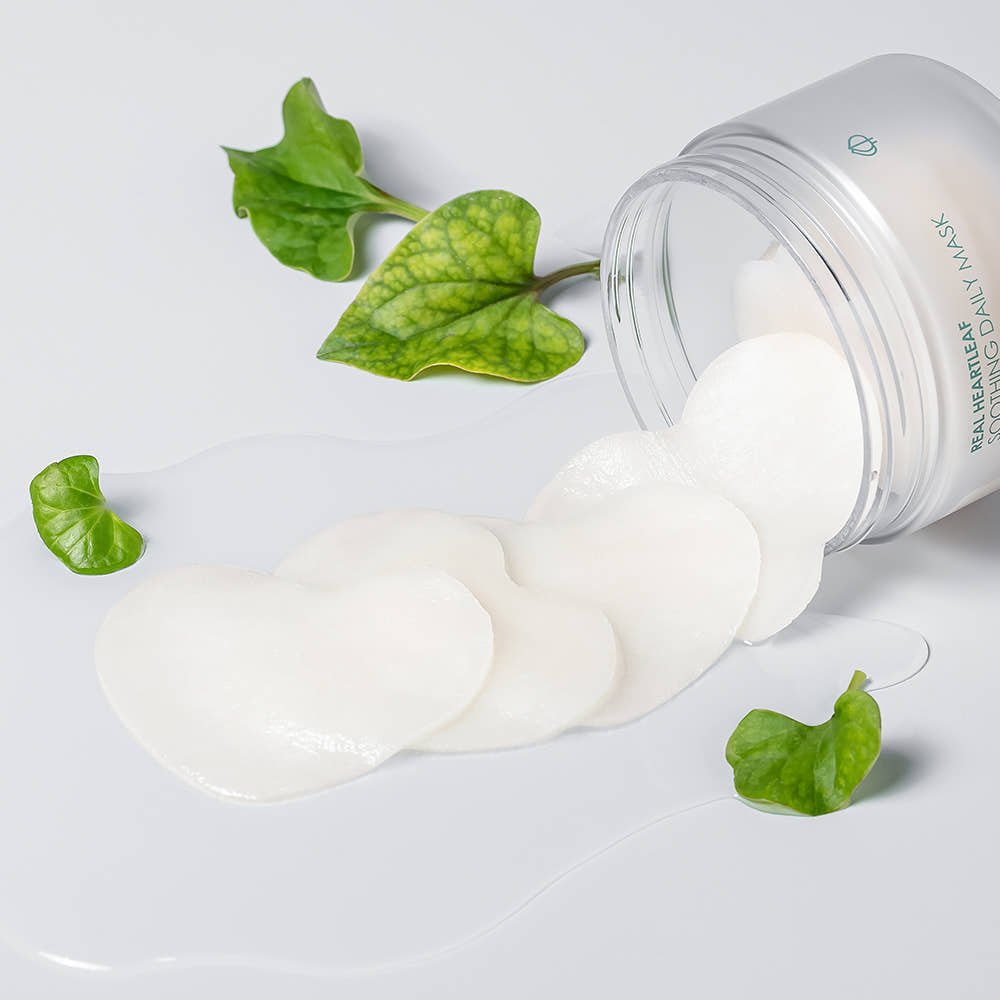 NEOGEN Real Heartleaf Soothing Daily Mask 180ml/40ea - Daebak