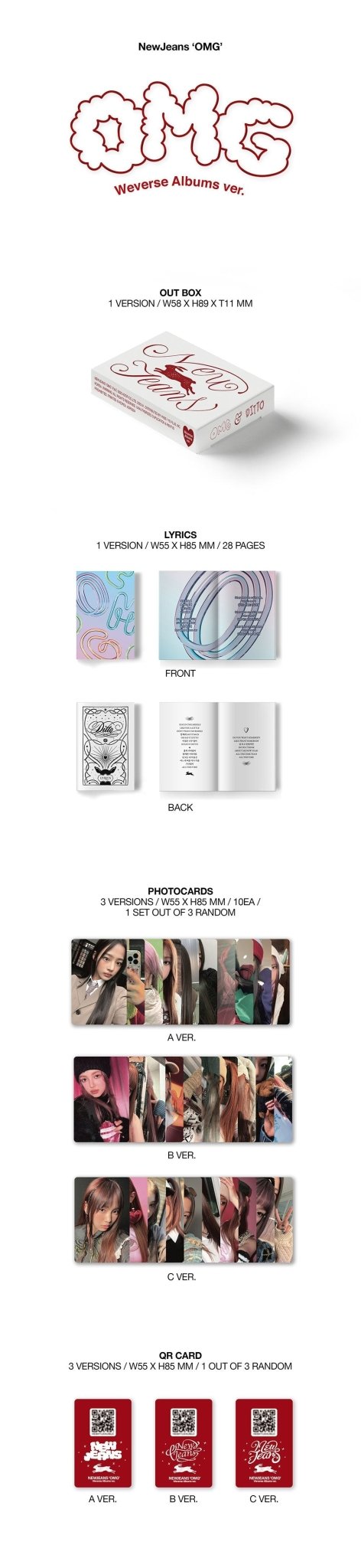 NewJeans - OMG (Weverse Album Ver.) - Daebak