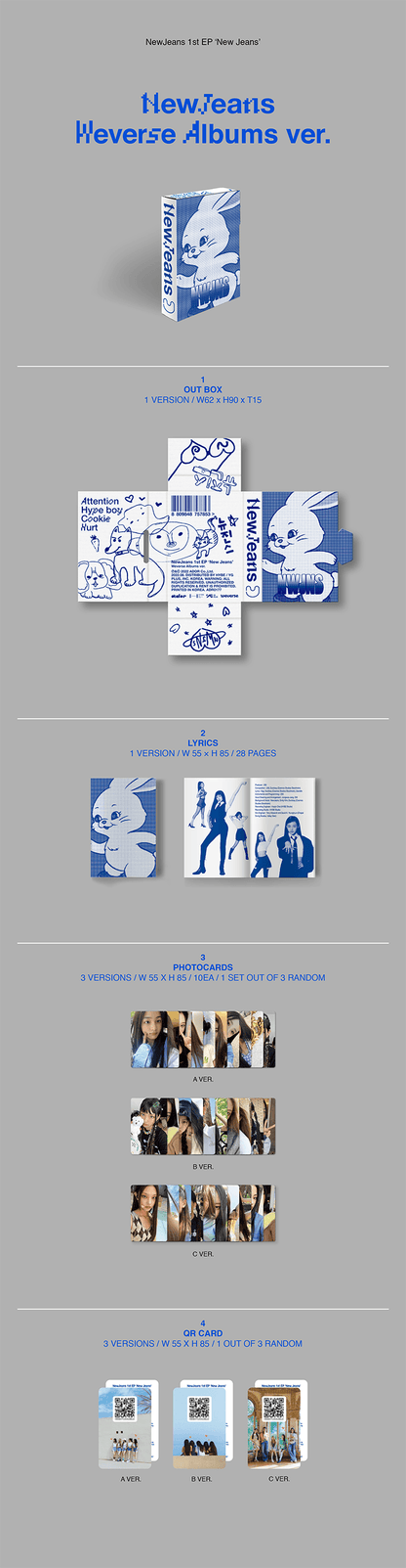 NewJeans 1st EP Weverse Album