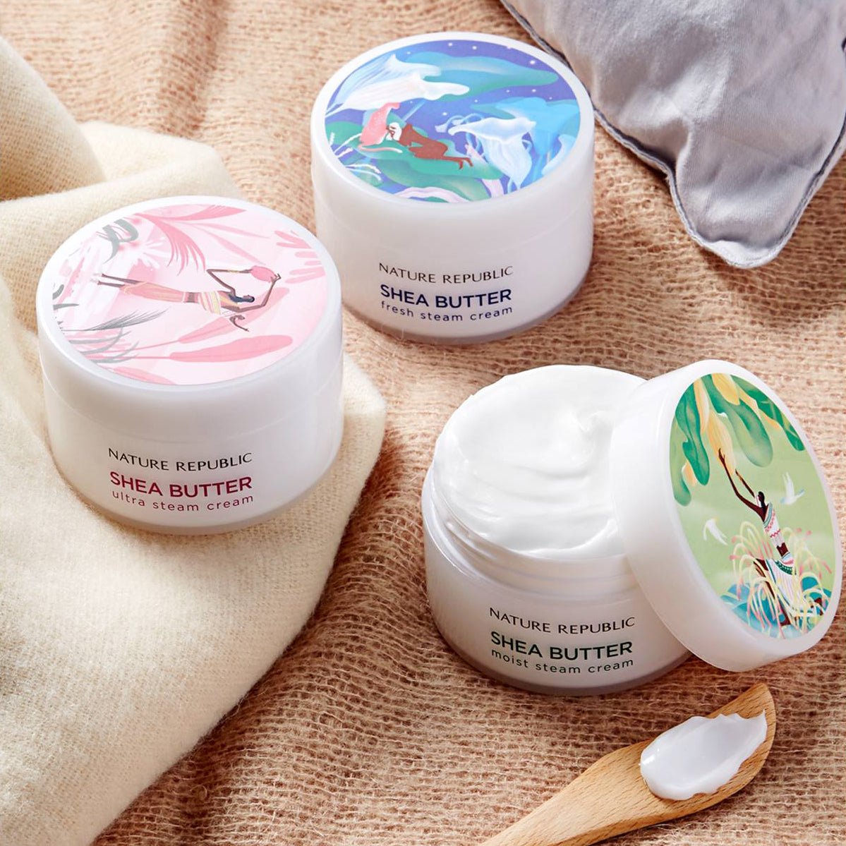 Nature Republic Shea Butter Steam Cream Ultra (Very Dry Skin)
