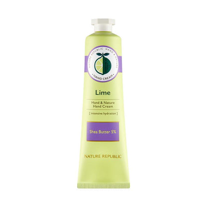 Nature Republic Hand & Nature Hand Cream Lime
