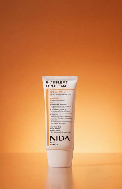 NIDA Invisible Fit Sun Cream 50ml