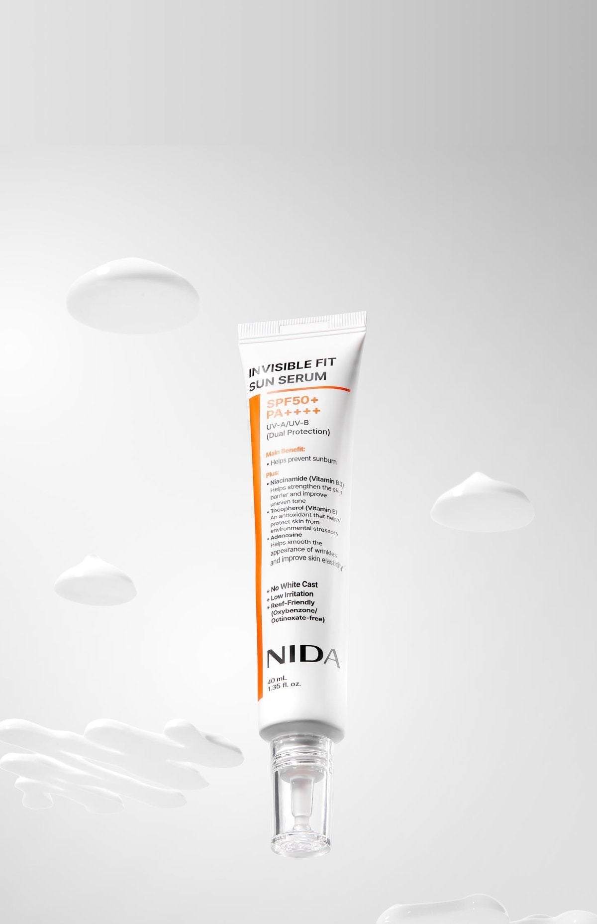 NIDA Invisible Fit Sun Serum 40ml - Daebak