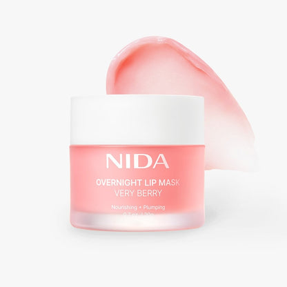 NIDA Overnight Lip Mask 20g Very Berry - Daebak