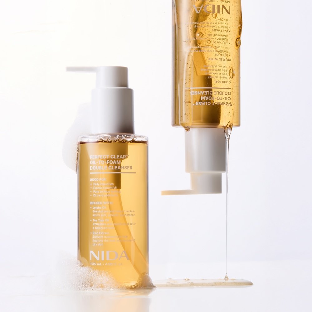 NIDA Perfect Clear Oil-To-Foam Double Cleanser 145ml - Daebak
