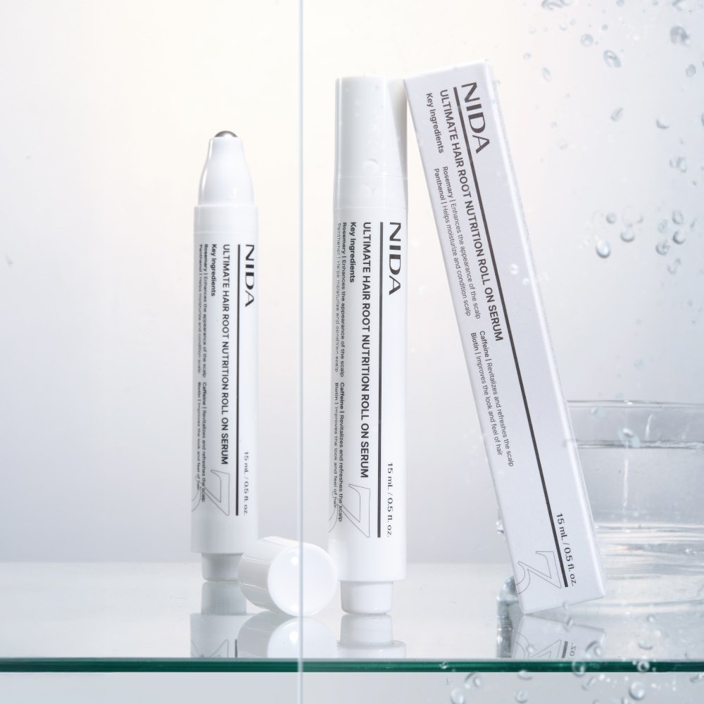NIDA Ultimate Hair Root Nutrition Roll On Serum 15ml