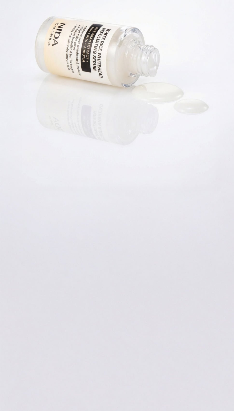 NIDA White Rice Whitehead Exfoliating Serum 50ml - Daebak