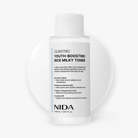 NIDA Youth-Boosting Rice Milky Toner 150ml - Daebak