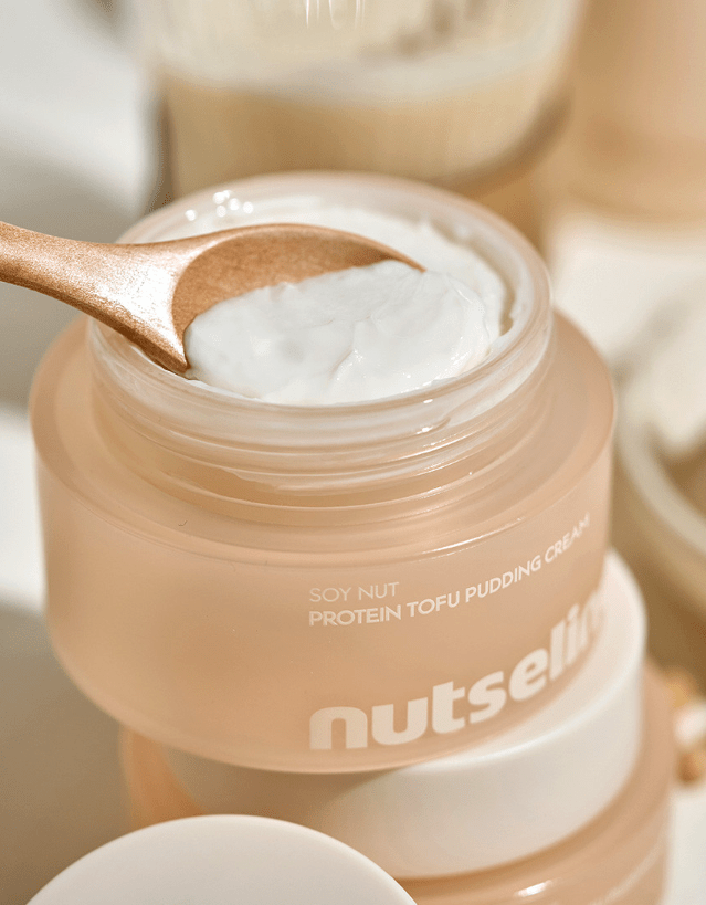 nutseline Soy Nut Protein Tofu Pudding Cream 50ml - Daebak