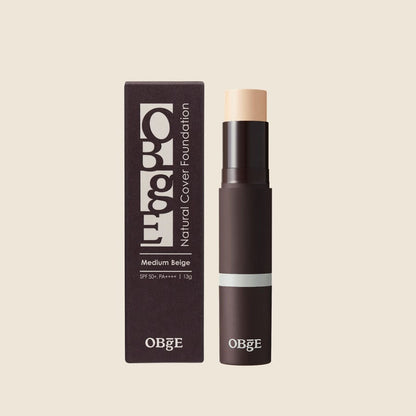 OBgE Natural Cover Foundation SPF50+ PA++++ 13g (3colors)