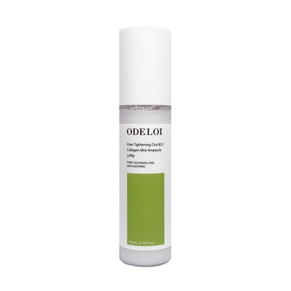 ODELOI Pore Tightening Cica 83.7 Collagen Mist Ampoule Luftig 100ml - Daebak