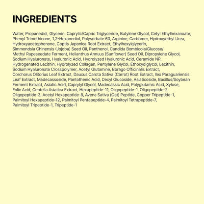 ongredients Skin Barrier Calming Lotion Barrier Care & Boost Glow - Daebak