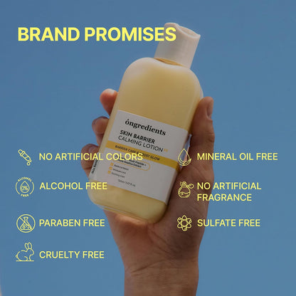 ongredients Skin Barrier Calming Lotion Barrier Care & Boost Glow - Daebak