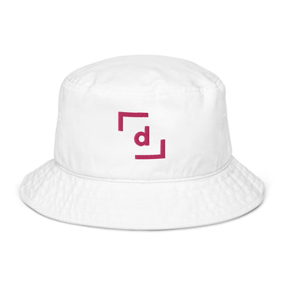D’ Basic Bucket Hat - Pink Logo