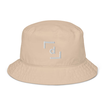 D’ Basic Bucket Hat - White Logo