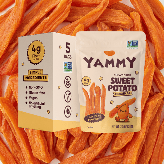 Original Chewy Dried Sweet Potato – Asian Snack (Pack of 5) - Daebak