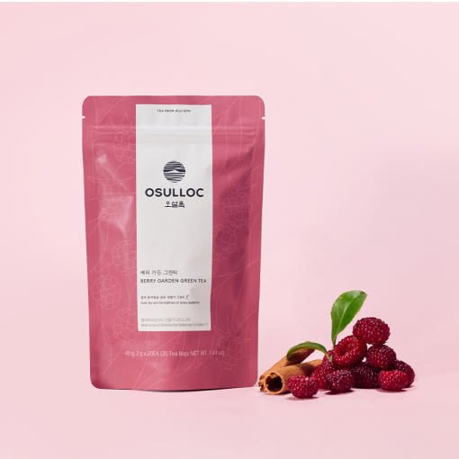 OSULLOC Berry Garden Green Tea (20 count) - Daebak