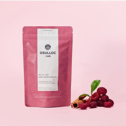 OSULLOC Berry Garden Green Tea (20 count) - Daebak