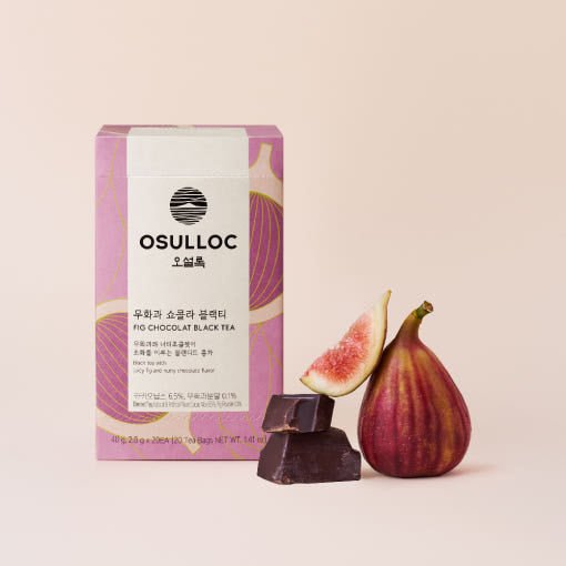 OSULLOC Fig Chocolat Black Tea (20 count) - Daebak