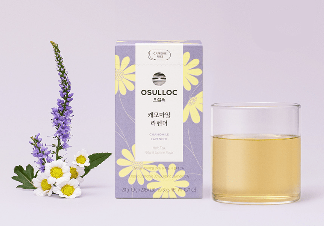 OSULLOC Herbal Tea Life Set (60 count, 3 flavors X 20ea) - Daebak