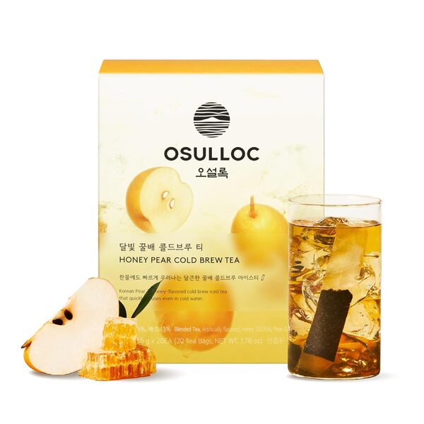 OSULLOC Honey Pear Cold Brew Tea (20ea) - Daebak