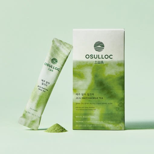 OSULLOC Jeju Matcha Milk Tea (10 count) - Daebak