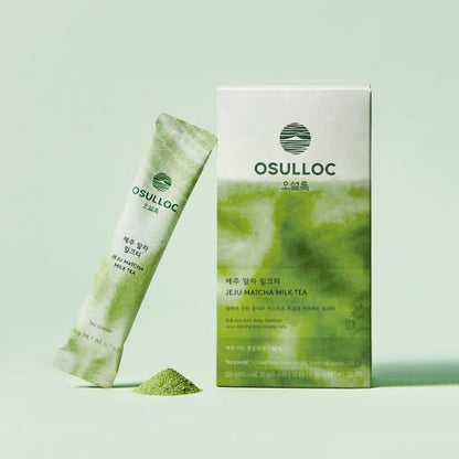 OSULLOC Jeju Matcha Milk Tea (10 count) - Daebak