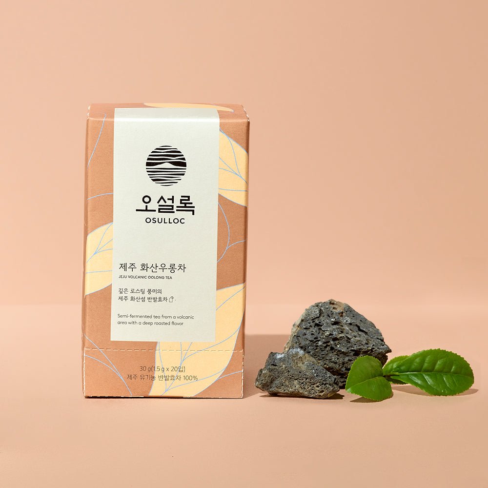 OSULLOC Organic Jeju Volcanic Oolong Tea (20 count) - Daebak