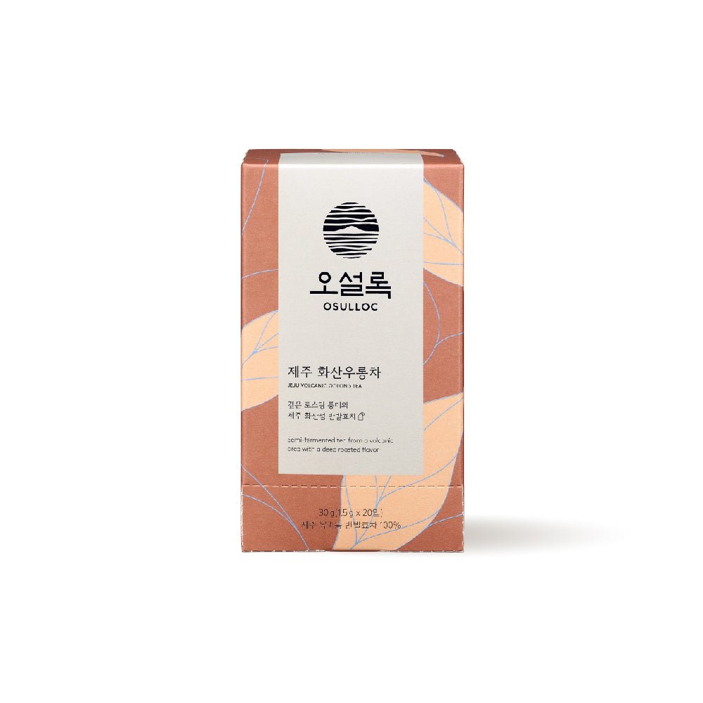OSULLOC Organic Jeju Volcanic Oolong Tea (20 count) - Daebak