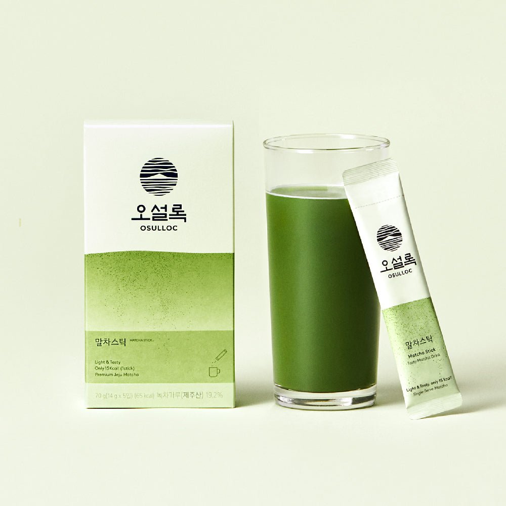 OSULLOC Organic Matcha Stick (5 sticks) - Daebak