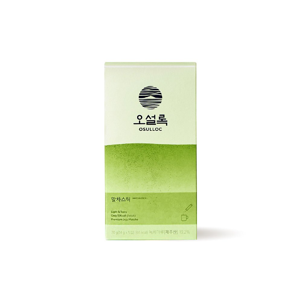 OSULLOC Organic Matcha Stick (5 sticks) - Daebak