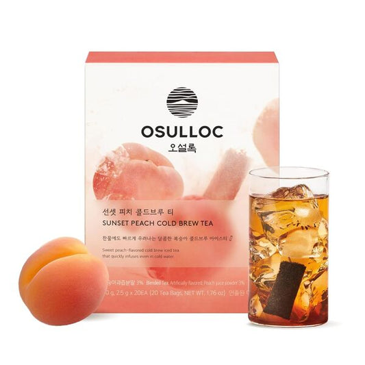 OSULLOC Sunset Peach Cold Brew Tea (20ea) - Daebak
