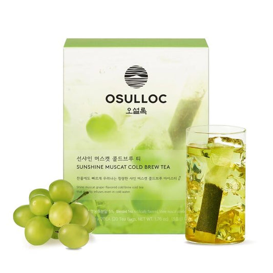 OSULLOC Sunshine Muscat Cold Brew Tea (20ea) - Daebak