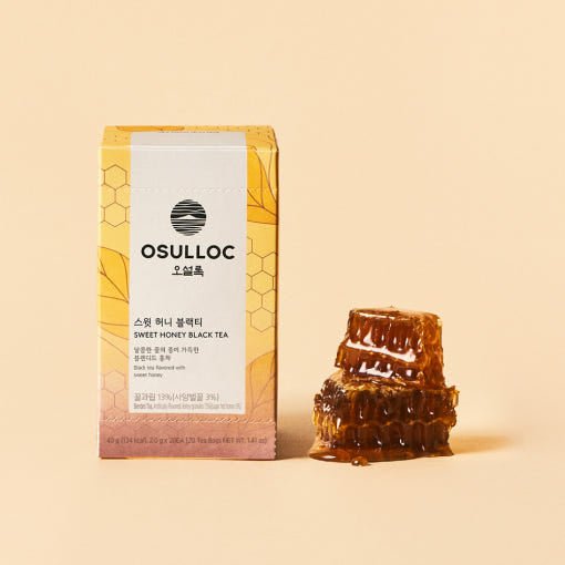 OSULLOC Sweet Honey Black Tea (20 Count) - Daebak